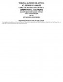 CARPETA DE INVESTIGACIÓN FICTICIA PARA LA REALIZACIÓN DE LAS ACTIVIDADES ACADÉMICAS