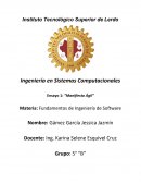 Fundamentos de Ingeniería de Software. “Manifiesto Ágil”