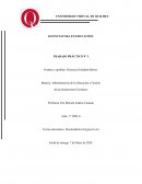 TP Administración de la Educación y Gestión