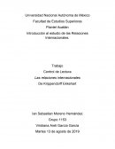 Las relaciones internacionales como ciencia