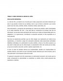 TEMA 3 COMO PERCIBE EL MUNDO EL NIÑO