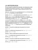 LA ANTIDERIVADA