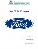 Analisis FORD Motor Company