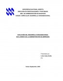 EVOLUCIÓN DEL DESARROLLO ORGANIZACIONAL EN EL MARCO DE LA ADMINISTRACIÓN DE EMPRESAS