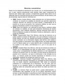 Memorias y características