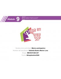 México prehispánico. Página 1