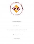 Sistema de reclutamiento y selección de cementos Progreso S.A