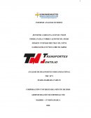 ANALISIS DE FACTORES DE LA COMPAÑIA TRANSPORTES MONTEJO