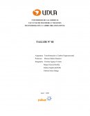 Transformación y Cambio Organizacional