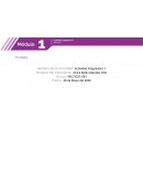 Actividad integradora 1 modulo 01