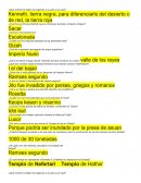 EGIPCIO СUESTIONARIO