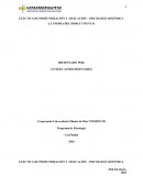 LA TEORIA DEL DOBLE VINCULO