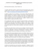 Cómo debe verse la organización política de una sociedad para que nos parezca legítima y justa?