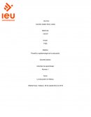 La educación en México