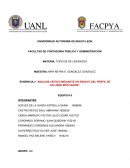Analisis critico mediante un ensayo del perfil de un líder motivador