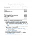 Examen unidad I de Contabilidad de Costos