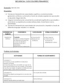 SECUENCIA: “LOS COLORES PRIMARIOS”