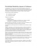 Flexibilidad Metabólica durante el embarazo