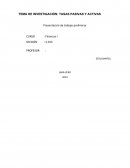 TEMA DE INVESTIGACIÓN: TASAS PASIVAS Y ACTIVAS