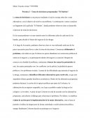 Práctica 3 - Toma de decisiones programadas "El Padrino"