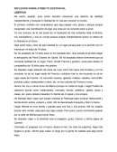 REFLEXIÓN SOBRE ATRIBUTO EXISTENCIAL