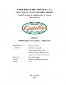 EMPRESA “PASTELERIA & PANADERIA CASTELINO”