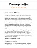 Crimen y castigo.FIÓDOR M. DOSTOIEVSKI