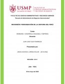 RECENSIÓN: PERIODIZACIÓN DE LA HISTORIA DEL PERÚ