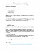 Guía de Trabajos Prácticos Nº 1 Características del Protocolo IP