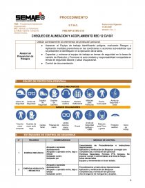 PROCEDIMIENTO DE MANTENCION. Página 6