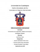 Actividad: Incremento de la capacidad, señales de mercado y estrategias dirigidas