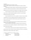 Procesos de apoyo y centrales