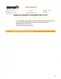 PROCEDIMIENTO DE MANTENCION. Página 16