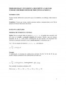 PROBABILIDAD Y ESTADISTICA DESCRIPTIVA