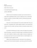 ¿Qué he aprendido?