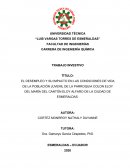 EL DESEMPLEO Y SU IMPACTO EN LAS CONDICIONES DE VIDA DE LA POBLACIÓN JUVENIL