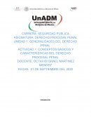 CONCEPTOS BÁSICOS Y CARACTERÍSTICAS DEL DERECHO PROCESAL PENAL