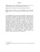 Percepciones sobre responsabilidad social empresarial en el marco de la sostenibilidad del desarrollo: Empresas agroindustriales de Santander