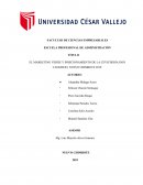 EL MARKETING VERDE Y POSICIONAMIENTO DE LA CEVICHERIA DON CANGREJO, NUEVO CHIMBOTE 2019