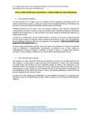 ÉTICA COMO DISCIPLINA FILOSOFICA Y COMO FORMA DE VIDA RAZONADA