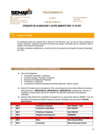 PROCEDIMIENTO DE MANTENCION. Página 21