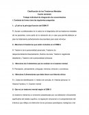 Clasificación de los Trastornos Mentales