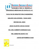 ANÁLISIS CASA KOSHINO - TADAO ANDO