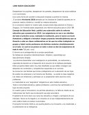 Una nueva educación