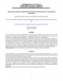 ANÁLISIS FÍSICO QUÍMICOS (GRAVIMETRÍA, TITULACIÓN Y ESPECTROSCOPIA) Y VALIDACIÓN DE RESULTADOS