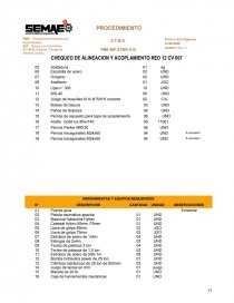 PROCEDIMIENTO DE MANTENCION. Página 13