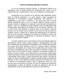 Teoría de sistemas aplicada a la administración