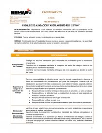 PROCEDIMIENTO DE MANTENCION. Página 5