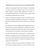 ¿Qué debiera regir al ser humano la ley civil o los principios humanos?