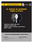 El sentido de aprender sobre la ética
